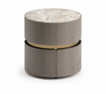Marble Top Accent Side Table