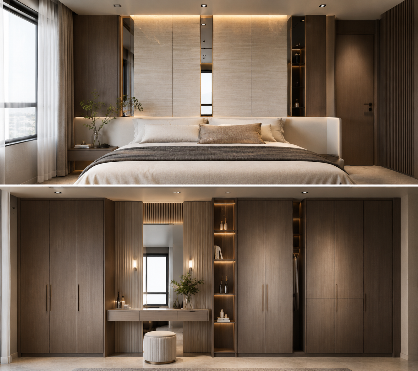 Minimalist Luxury Bedroom Interior